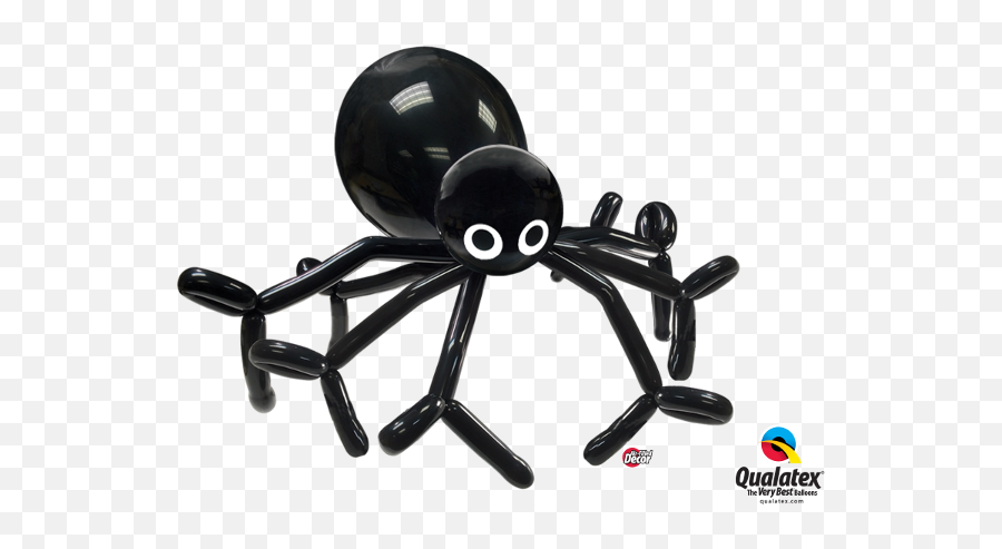 Spider Eyes Top Print Latex Balloons - Qualatex Emoji,Black Widow Emoji