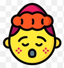 Yawn - Smiley Emoji,Yawn Emoji