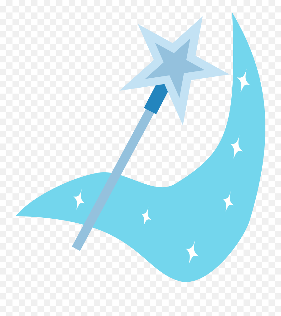 Download Hd Itu0027s Not A Crescent Moon Itu0027s A Wand Waving - Mlp Trixie Cutie Mark Emoji,Crescent Moon Emoji
