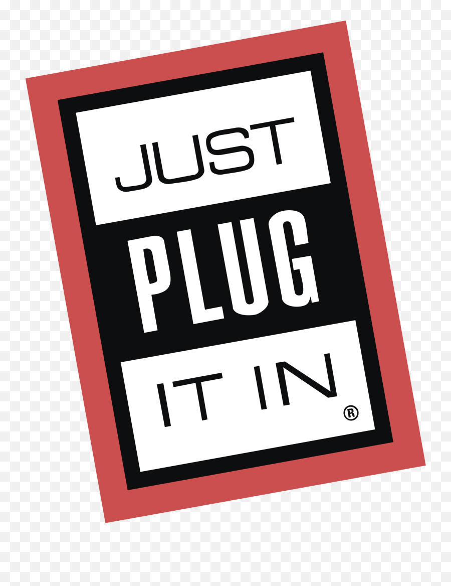 Plug Png - Just Plug It In Logo Png Transparent Just Plug Just Plug Emoji,Emoji Plug
