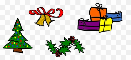 Christmas Holiday Presents Holly Tree - Christmas Motifs Png Emoji,Emoji Christmas Ornaments