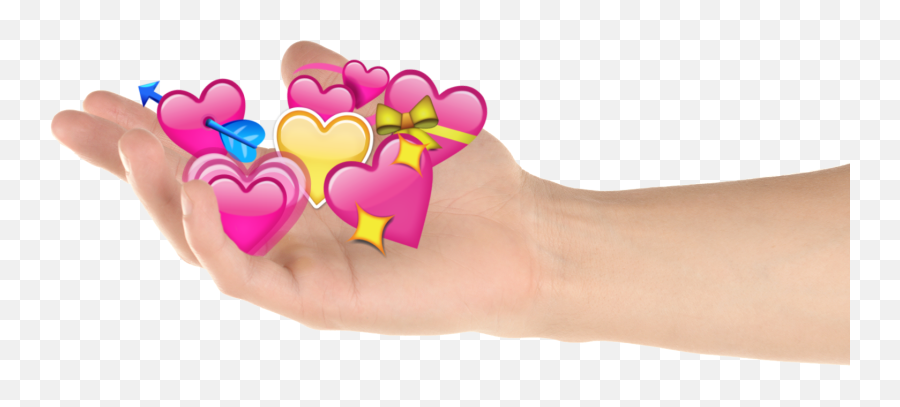 Freetouse Heartemoji Heartemojis Love Appreciation Aww,Hand Heart Emoji