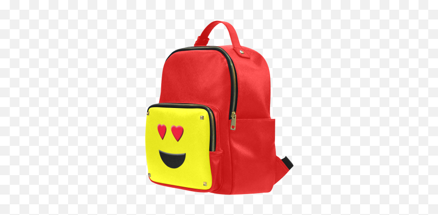 Emoticon Heart Smiley Campus Backpack - Small Backpack With Name Ella Emoji,Emoticon Backpack