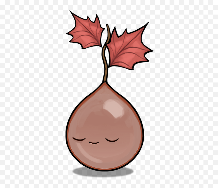 Burnt Seedling - Red Maple Emoji,Seedling Emoji