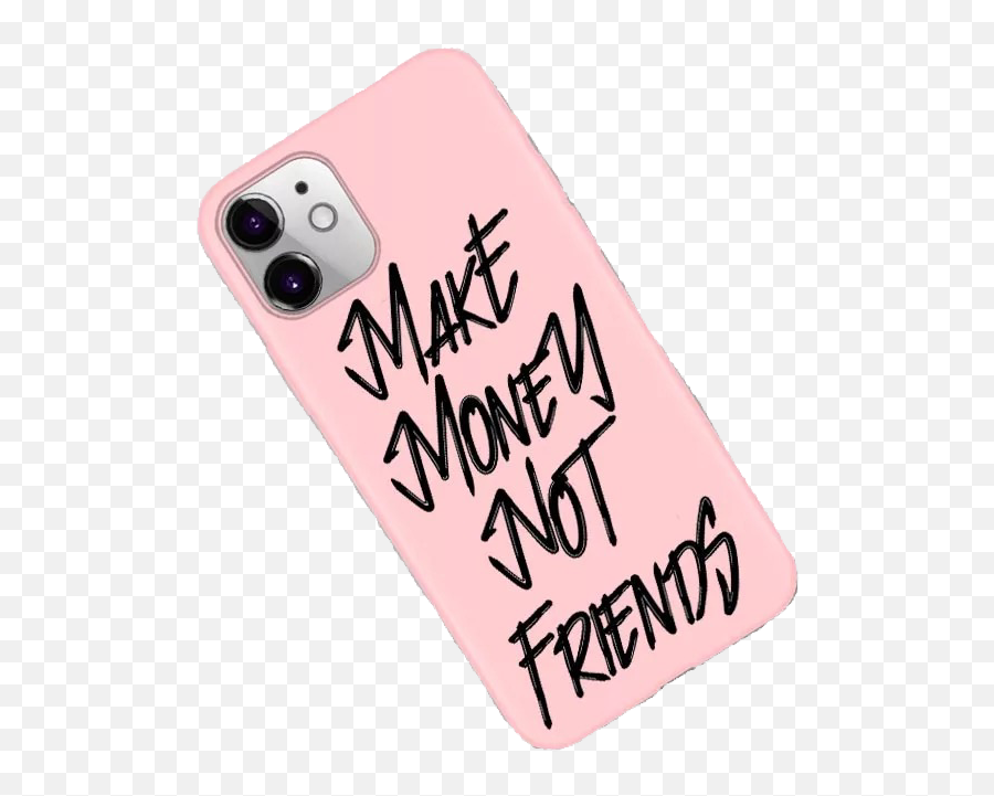 Make Money Not Friends Iphone Case Madebyasiag - Make Money Not Friends Phone Case Emoji,Emoji Iphone Case