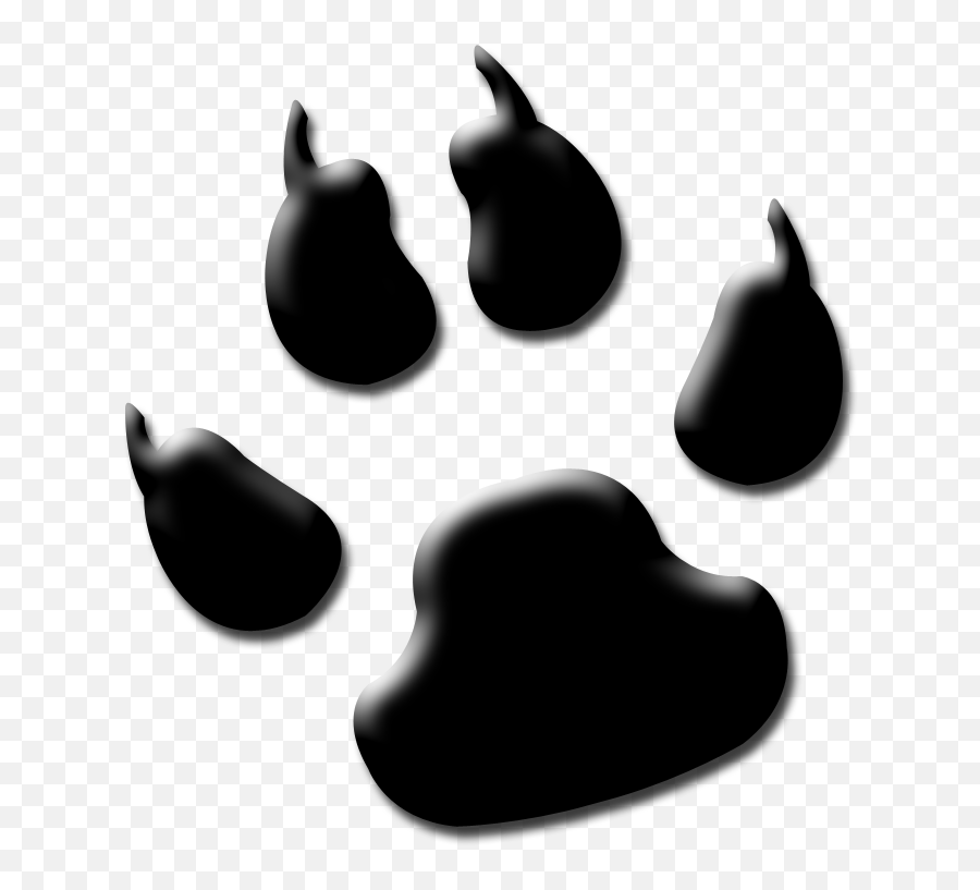 Free Paw Print Emoticon Download Free Clip Art Free Clip - Lion Paw Print Transparent Emoji,Paw Print Emoji