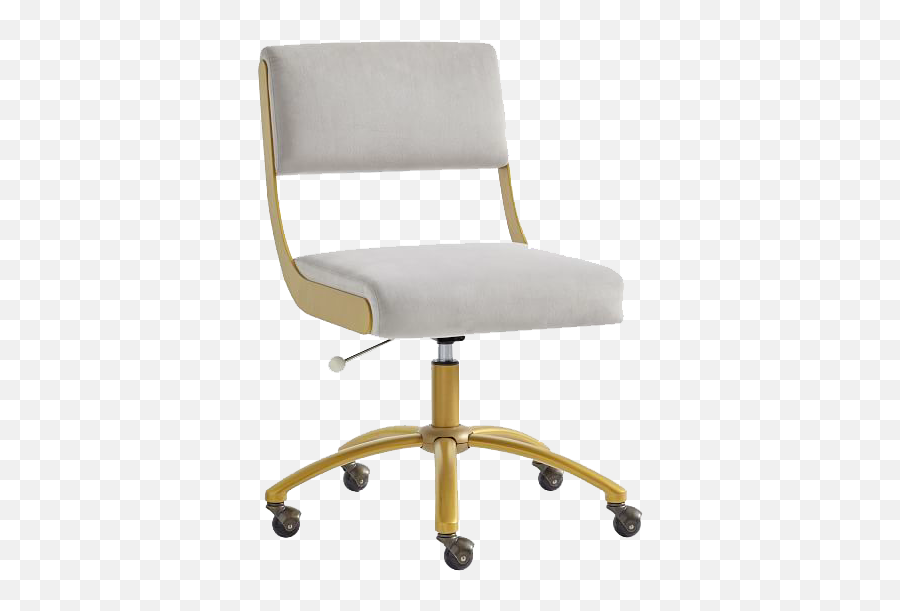 Velvet Gray Boomerang Desk Chair - High Back Emoji,Chair Emoticon