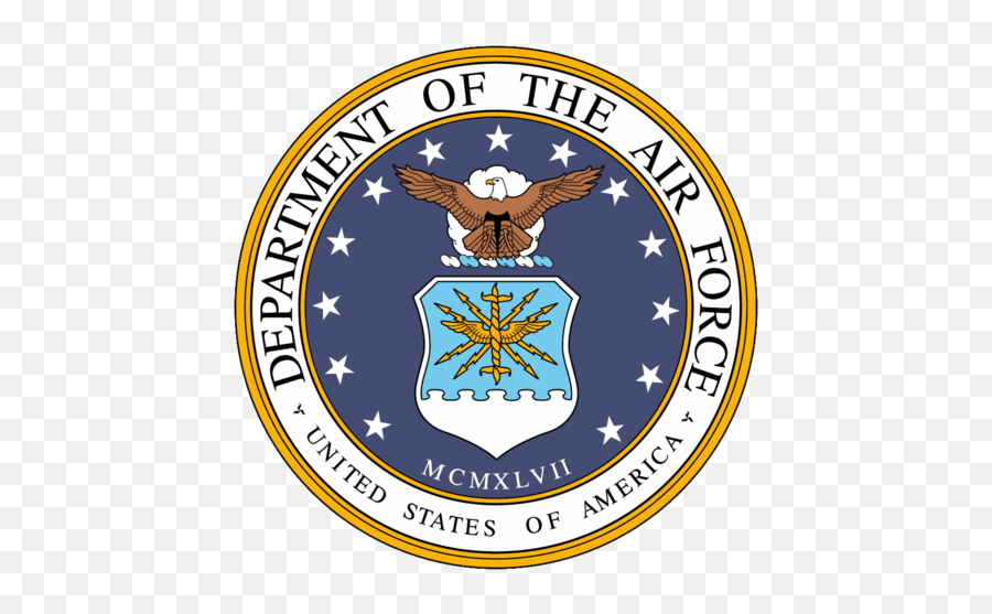 Seal Of The United States Department - Department Of Air Force Seal ...