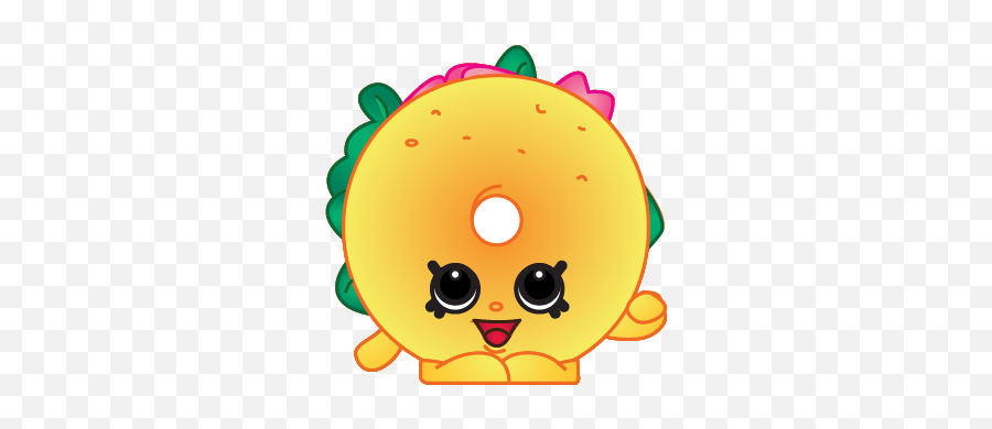Billy Bagel - Shopkins Season 4 Bagel Billy Emoji,Bagel Emoji