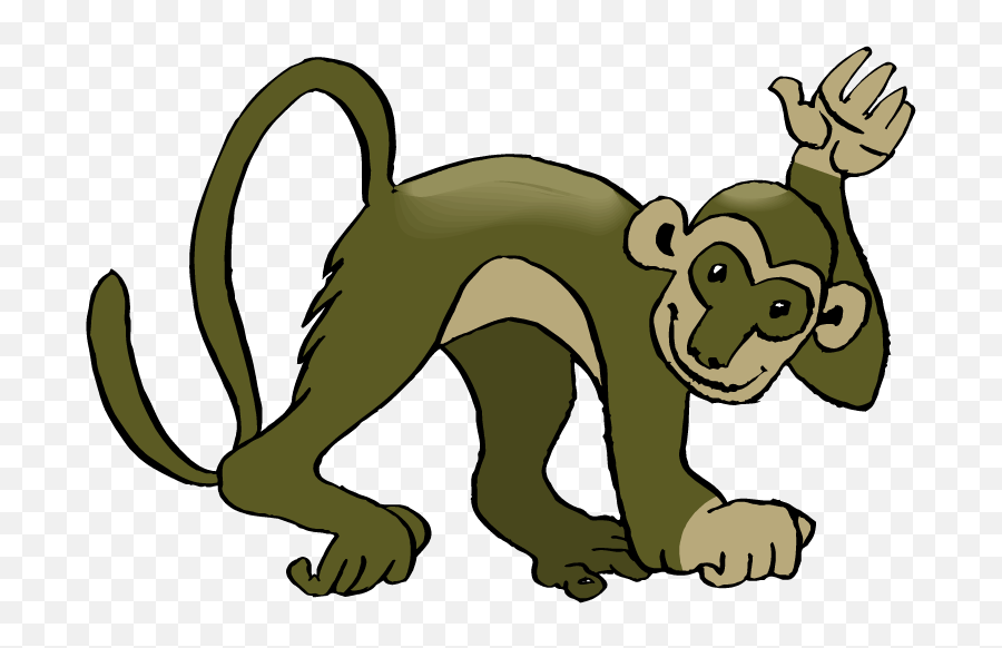 Monkey Clipart - Spider Monkey Clipart Emoji,3 Monkeys Emoji