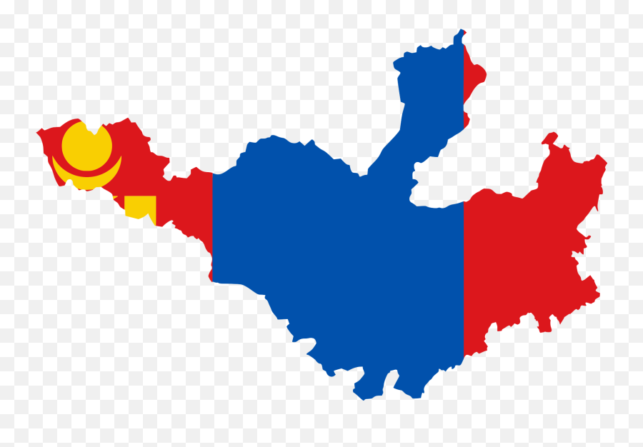 Flag - Historical Regions Of Mongolia Emoji,Mongolian Flag Emoji