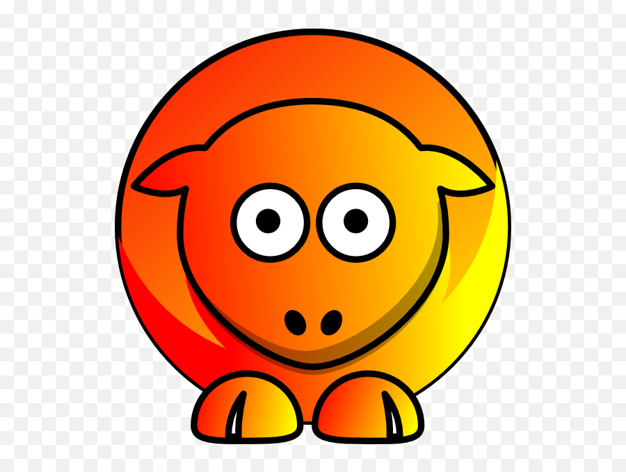 Free Smiley Fire Cliparts Download Free Clip Art Free Clip - Cartoon Sheep Orange Png Emoji,Fire Emoticon