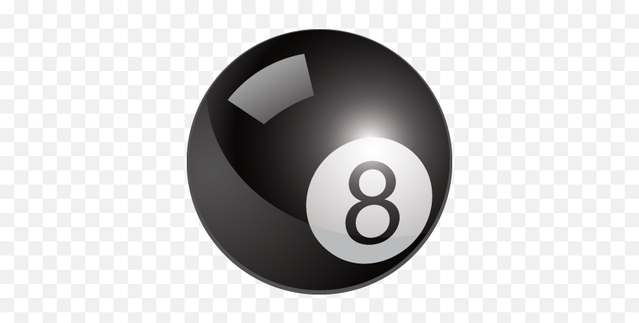 8 Ball Pool Transparent Image - Transparent Background 8 Ball Png Emoji,8 Ball Emoji