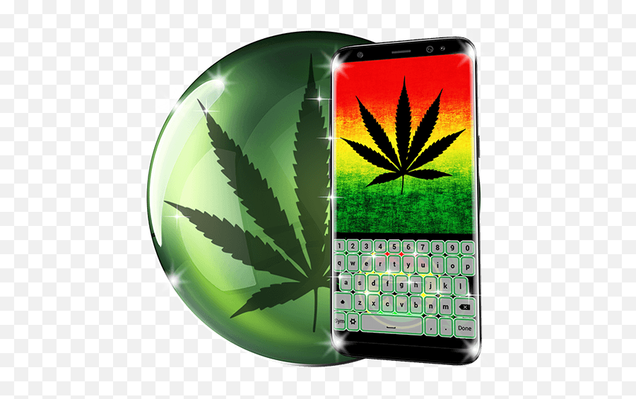 Colorful Weed Keyboard 1 - Da Folha Da Macoia Emoji,Weed Leaf Emoji