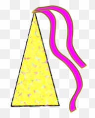 Colored Party Hat - Clip Art Emoji
