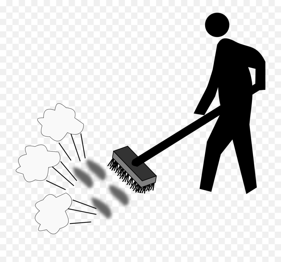 Broom Clean Cleaning Dust Pedestrian - Swachh Bharat Abhiyan Clipart Png Emoji,Black Emoji Bucket Hat