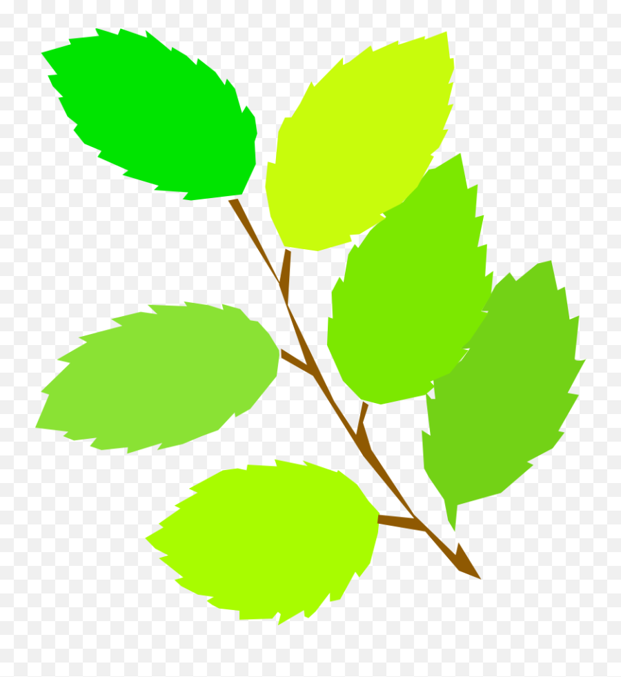 Leaves Leaf Clip Art Free Vector In Open Office Drawing Svg - Spring Clip Art Emoji,Leaves Emoji