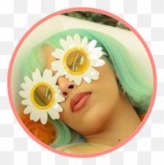 The Newest idgaf Stickers on PicsArt - Doja Cat In Black And Yellow Emoji