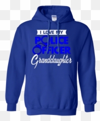 I Love My Police Officer Granddaughter Police Apparel U2013 Teelix - Hoodie Emoji,Police Emojis