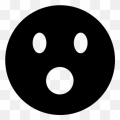 Surprised Black Emoji