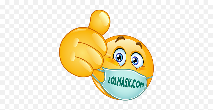 Shop Lolmaskcom - Emoji With Mask Clipart,Mask Emoji