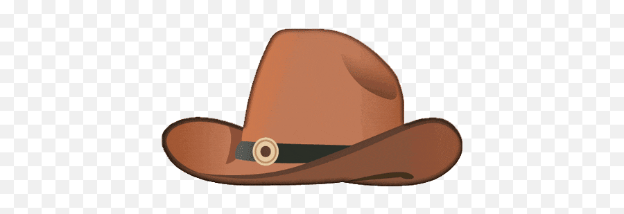 Cowboy Hat Top Hat Stickers For Android Gif - Transparent Cowboy Hat Gif Emoji,Cowboy Hat Emoji