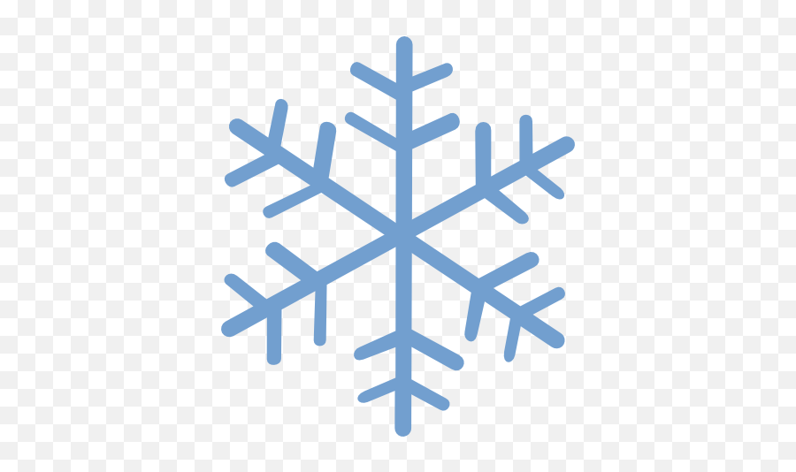 Download Snowflake Png - Snowflake Blue Full Size Png Clipart Red And Green Snowflakes Emoji,Snowflake Emoji Png