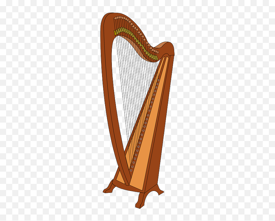 Musical Instruments - Clipart Harp Png Emoji,Harp Emoji