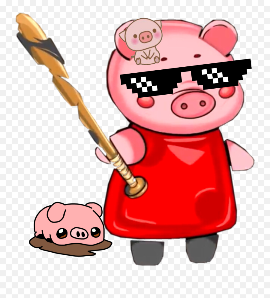 Piggy Pigstickers Sticker By B I And Proud - Fictional Character Emoji,Emoji Proud