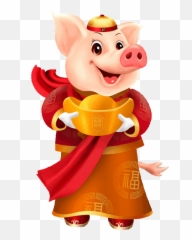 2019 Pig - Cny Pig 2019 Gif Emoji,Pigs Emoticons