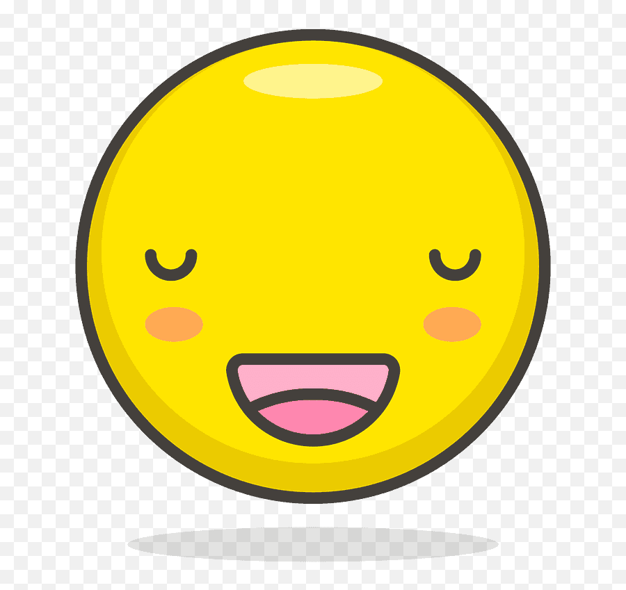 Relieved Face Emoji Clipart Free Download Transparent Png - Streamline Emoji,:pensive: Emoji