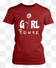 Girl Power Hippie Peace Sign T - Pika Emoji
