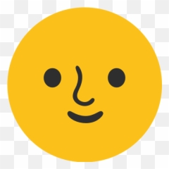 Full Moon With Face Emoji For Facebook Email Sms - Emojis Para Facebook Confundido,Moon Emoji