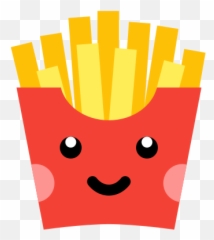 Kawaii French Fries Icon - Mcdonalds Logo Illustration Png Emoji,Paint Palette Emoji