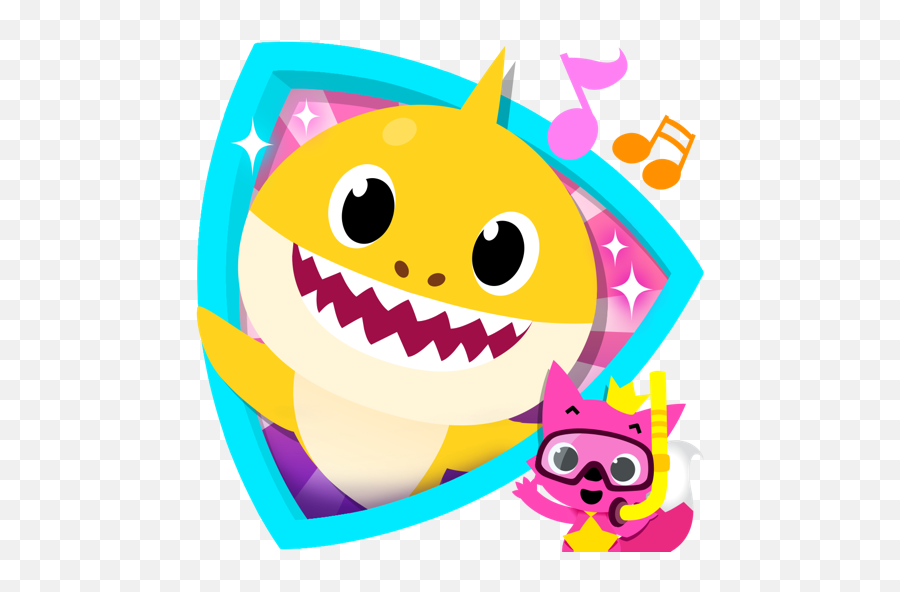 Baby Shark Clipart Clipart - Baby Shark Vector Free Emoji,Shark Emoticon