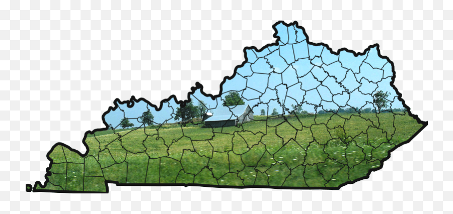 Map Of Kentucky With Farm - Webster County Kentucky Emoji,Deer Hunting Emoji