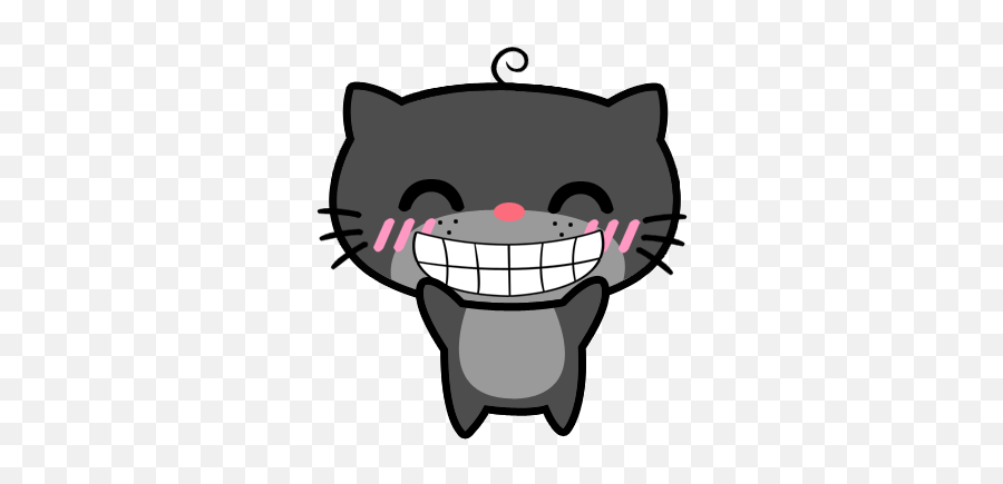 Mister Catty - Cartoon Emoji,How To Make A Cat Emoji