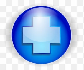 Free Plus Add Vectors - Blue Emoji