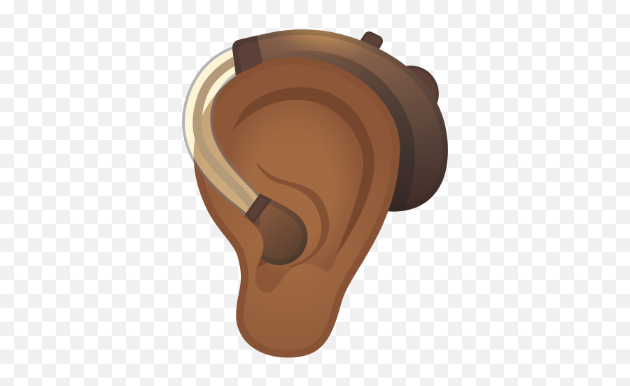Medium - Wood Emoji,Hearing Aid Emoji