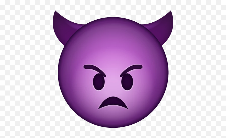 Angry Devil Emoji Download Iphone - Devil Emoji Png,Iphone Emoji