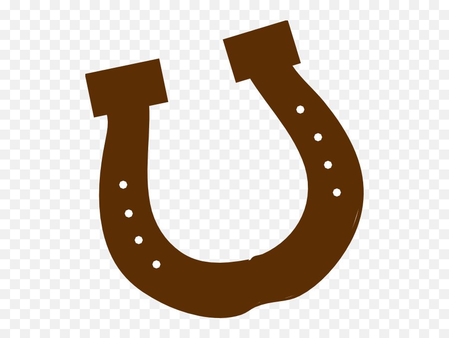 Horseshoe Horse Shoe Clip Art Vector Free Clipart - Brown Horseshoe Clipart Emoji,Horseshoe Emoji