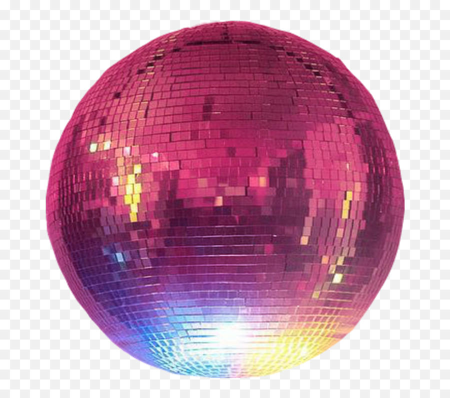 Globo Disco Dancefloor Pink Glitter Planodefundo Backgr - Sphere Emoji,Disco Emoji