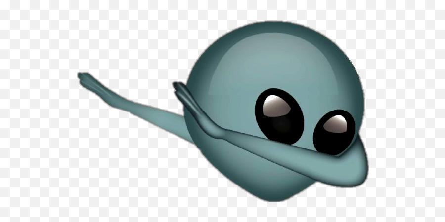 Ftestickers Alien Dab Dance Emoji Dabmoji - Dab Alien Emoji,Dance Emoji