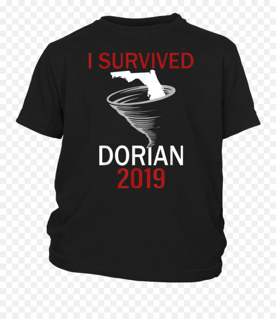 I Survived Hurricane Dorian 2019 - Windsurfing Emoji,Men's Emoji Shirt