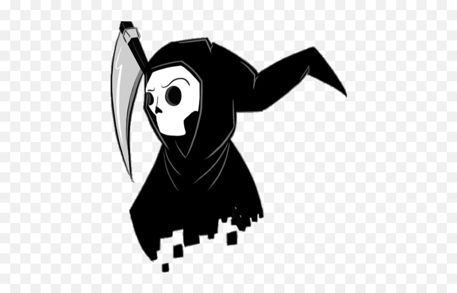 Top Reaper Stickers For Android U0026 Ios Gfycat - Transparent Grim Reaper Gif Emoji,Scythe Emoji