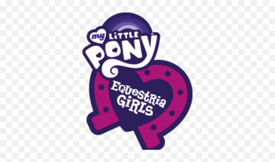 Canterlot High - My Little Pony Equestria Girls Logo Emoji,Rimshot Emoji