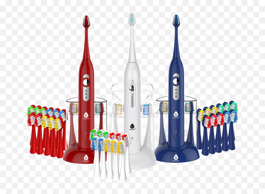 Pursonic S430 Sonic Toothbrush With 12 Brush Heads - Alcoholic Beverage Emoji,Is There A Toothbrush Emoji