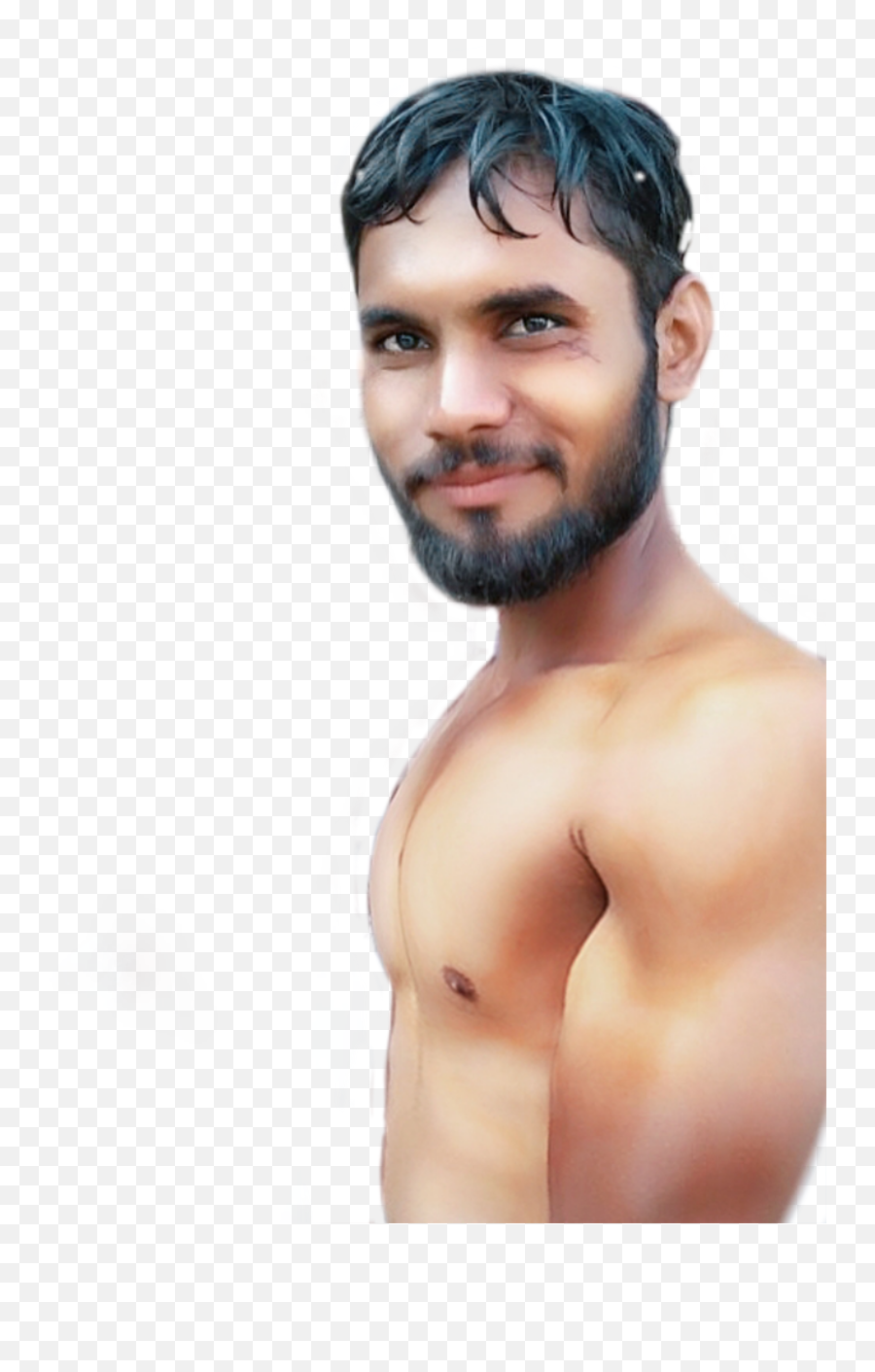 Shirtless Man Hot Muscular Muscle Emoji,Muscle Man Emoji