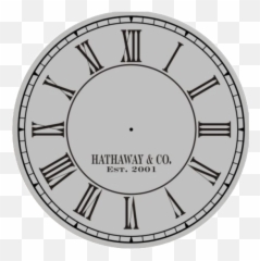 Modge Podge - Blank Antique Clock Faces Emoji