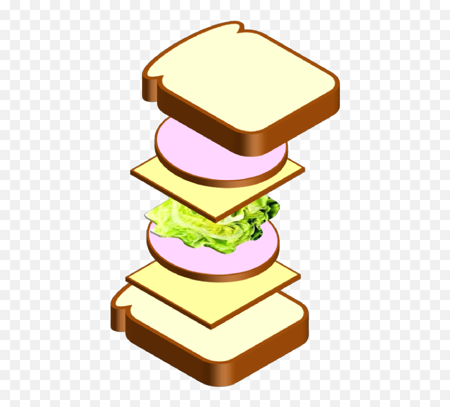 Sandwich Clipart Png Characters 46 Photos On This Page - Algoritmo Para Preparar Un Sandwich Emoji,Ice Cream Sandwich Emoji